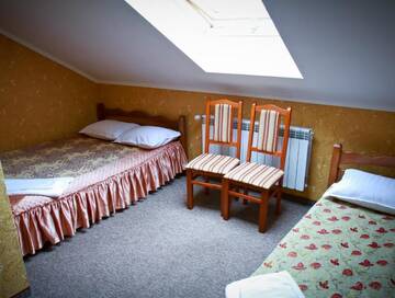 Фото номера Классический трехместный номер Мотели Motel Kurortnyy &amp; SPA г. Шкло 2