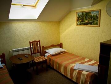 Фото номера Двухместный номер с 2 отдельными кроватями Мотели Motel Kurortnyy &amp; SPA г. Шкло 6