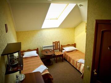 Фото номера Двухместный номер с 2 отдельными кроватями Мотели Motel Kurortnyy &amp; SPA г. Шкло 2